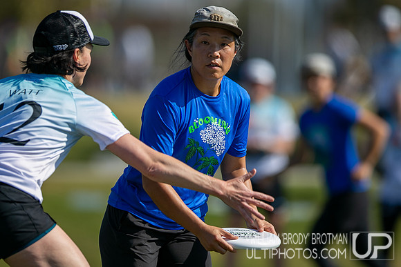 Day 1 of the WFDF 2024 World Masters Ultimate Championships