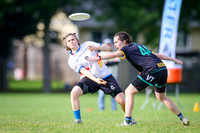 Pool play at USAU D-I College Championships