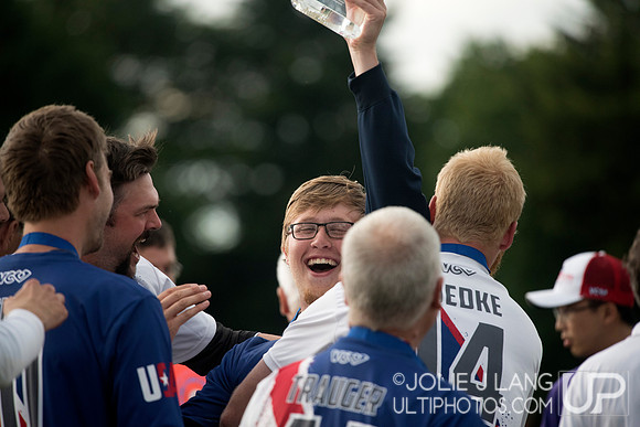 Guts medal ceremony - WUGC 2016