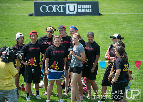 2012 USAU D-I College Championships Saturday Action