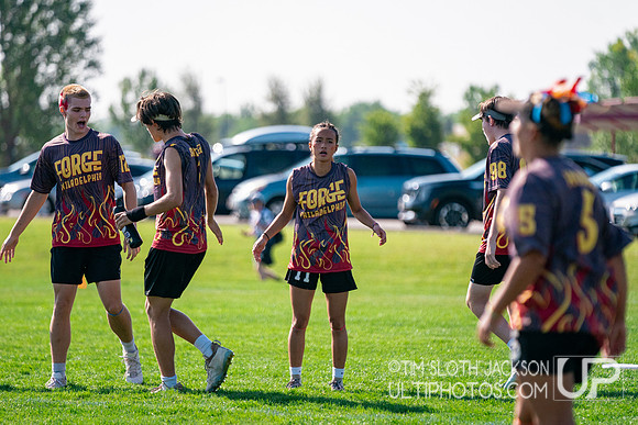 Pool play at 2024 USAU Youth Club Championship