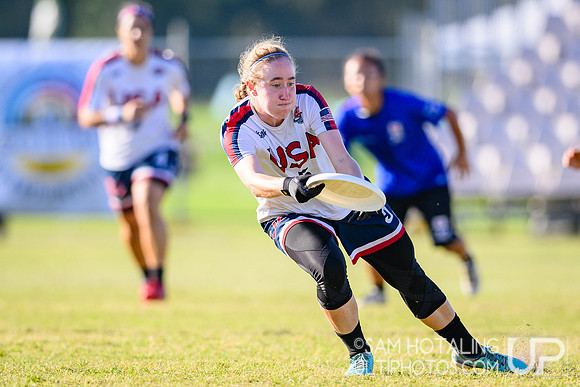 Women’s pool play during World Ultimate Championships at Runaway Bay Sports Precinct