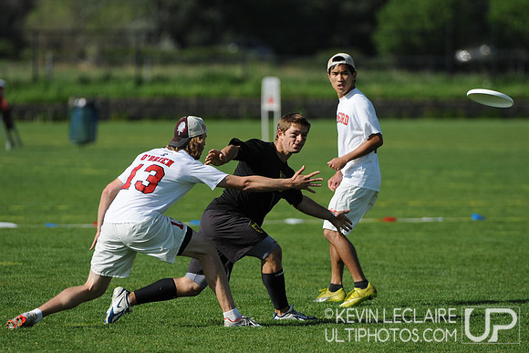 Friday 8:30am round -- 2011 USAU College Championships