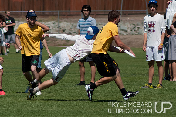 Saturday open action from NorCal D-I Sectionals 2012