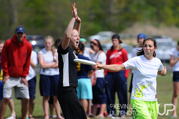 2010 UPA High School Girls Eastern Championship Finals -- Amherst vs. YHB