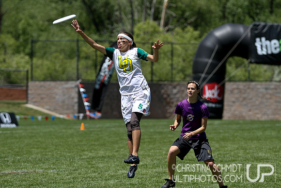 2012 USAU D-I College Championship Game Action