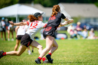 Saturday pool play at USAU D-I College Championships