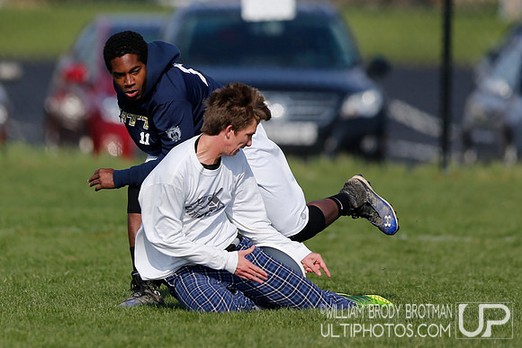 Sunday Action - USA Ultimate 2014 College Division I Ohio Valley Regional Tournament