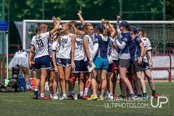 United States of America Women's vs Australia -- WU24 Monday