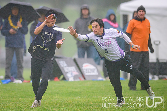 Round I pool play at USAU D-III College Championships