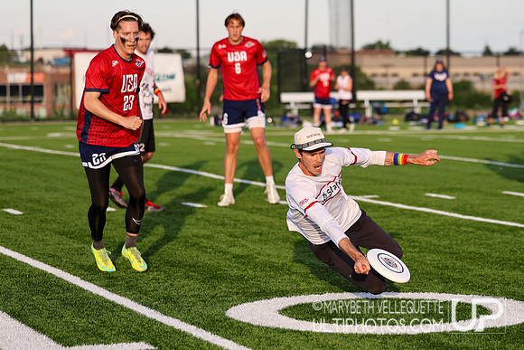 Team USA v shame Showcase Game