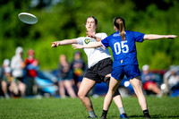 Pool play at USAU D1 College Championships