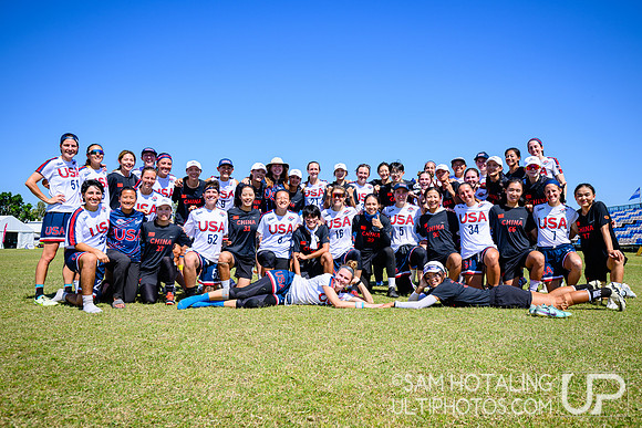 Pool play during World Ultimate Championships at Runaway Bay Precinct