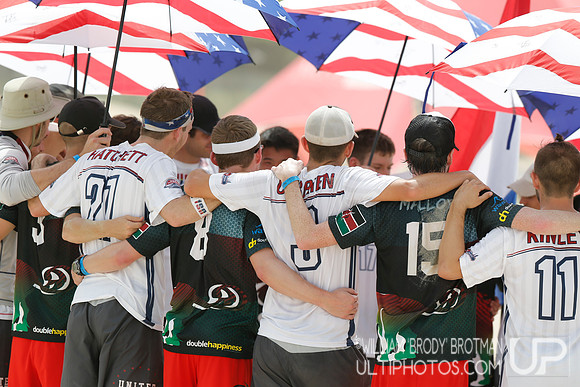 Day 3 of the 2015 World Championships of Beach Ultimate