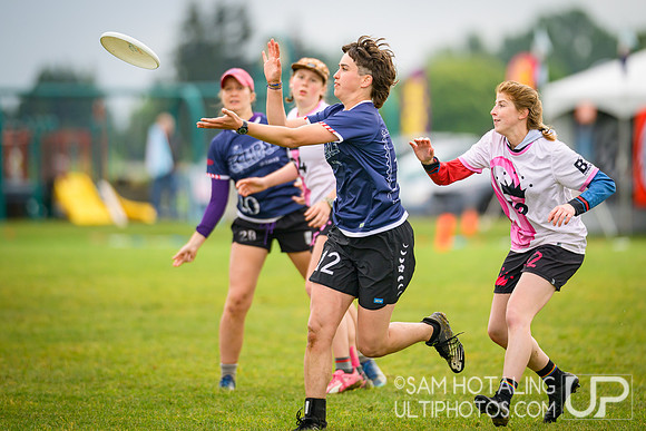 Round IV pool play at USAU D-III College Championships