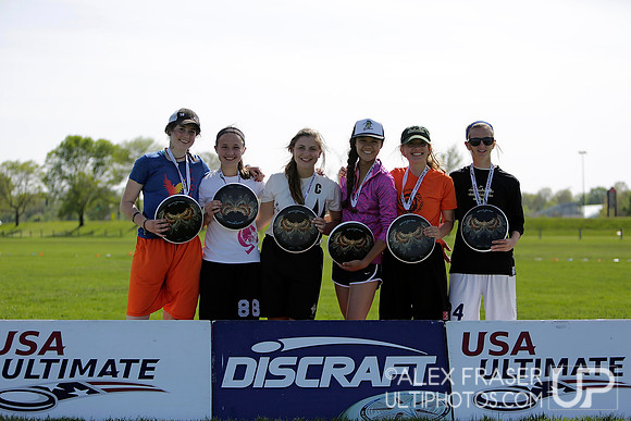Awards Ceremony - 2014 USA Ultimate High School Central Championships