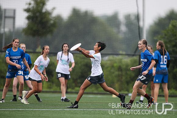 USA Ultimate YCC 2022 -- U17 Girls Sat Action