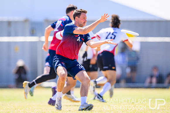 Men’s pool play during World Ultimate Championships at Runaway Bay Sports Precinct