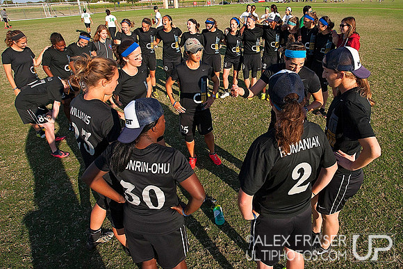 Saturday Placement - 2014 USAU National Championships