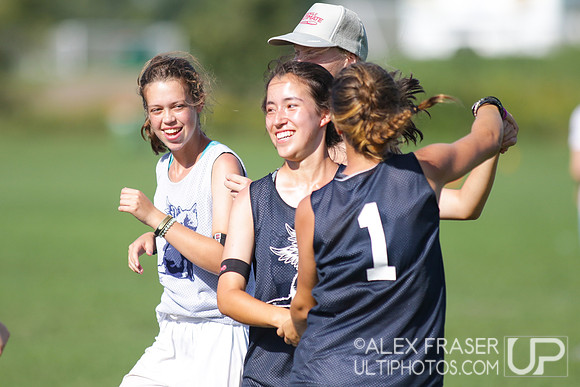 U16 Girls - Saturday - 2016 USAU Youth Club Championships