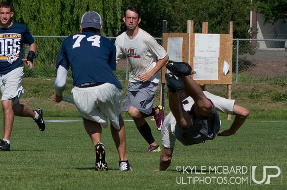 Sunday open action from NorCal D-I Sectionals 2012