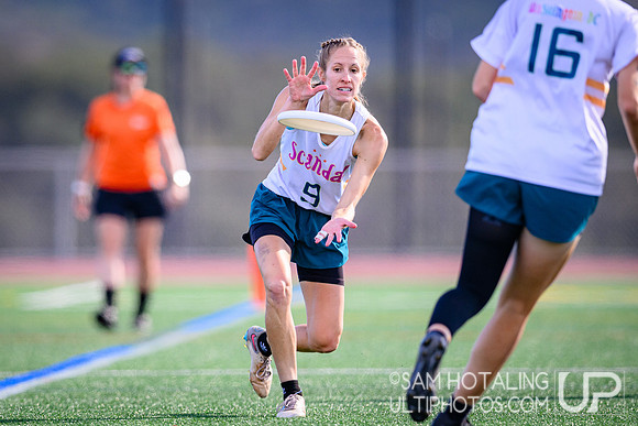 Fury vs Scandal in women’s finals during Club Championships at Canyon Crest Academy