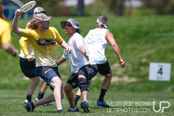 Day 2 of 2022 USA Ultimate Masters Championships