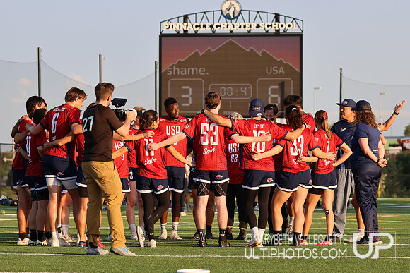 Team USA v shame Showcase Game