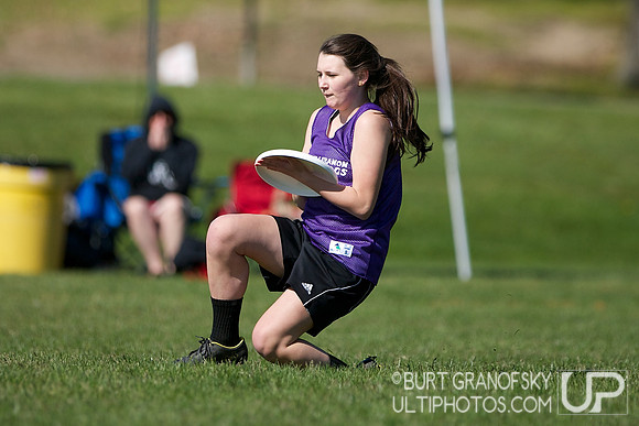 Girls Division, Saturday -- 2012 USAU HS Northeasterns