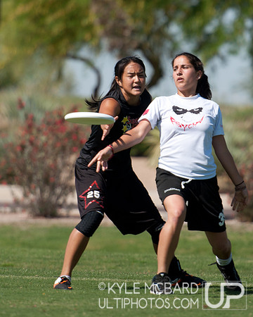Saturday women's action from SW D-I Regionals 2012