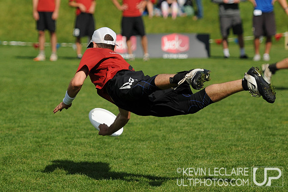 Saturday 8:30am round -- 2011 USAU College Championships