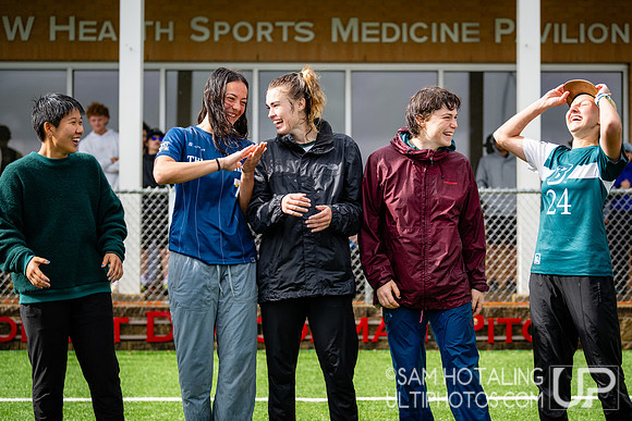 Women’s division Callahan Award nominees at USAU D1 College Championships