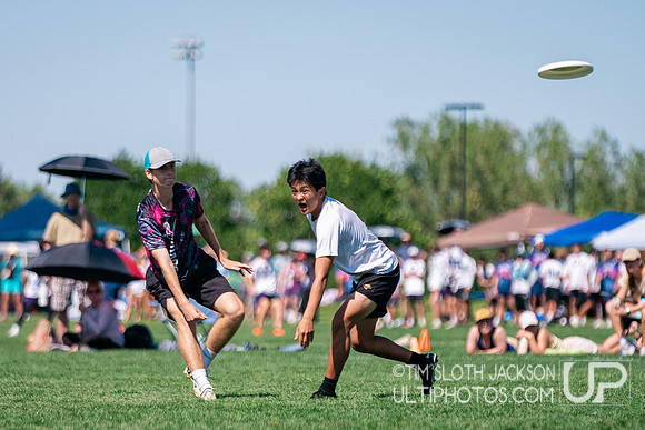Pool play at 2024 USAU Youth Club Championship
