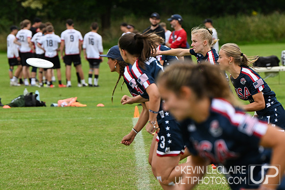 USA vs Canada U20 Women's - WJUC Wednesday Round 2
