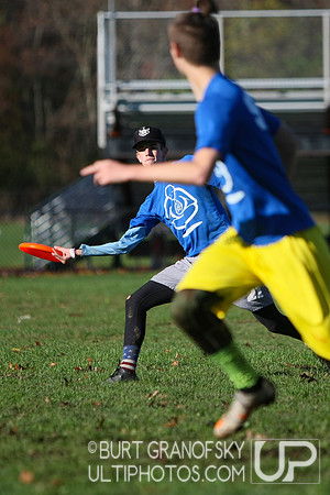 Action from the Sharon HS Spirit of the Game tournament