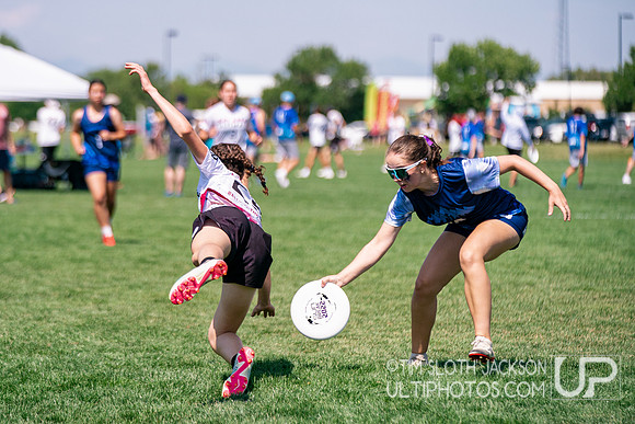 Pool play at 2024 USAU Youth Club Championship