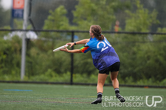 USA Ultimate YCC 2022 -- U17 Girls Sat Action