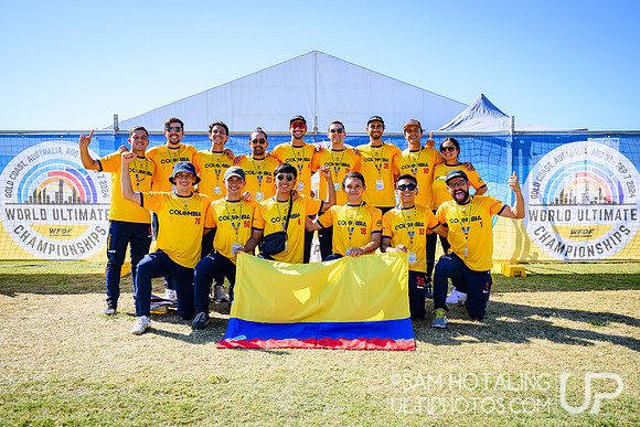 Opening ceremony during World Ultimate Championships at Runaway Bay Precinct