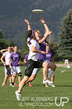 Friday Women's division action from 2012 College Nationals