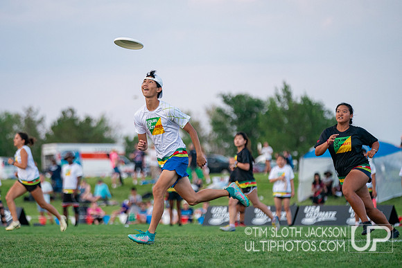Color of Ultimate US Open 2024. Aurora, Co