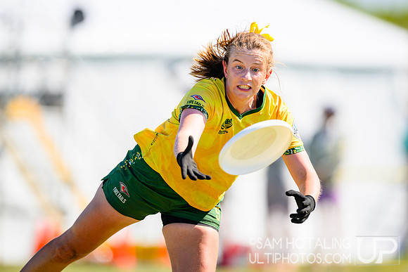 Women’s power-pools during World Ultimate Championships at Runaway Bay Sports Precinct