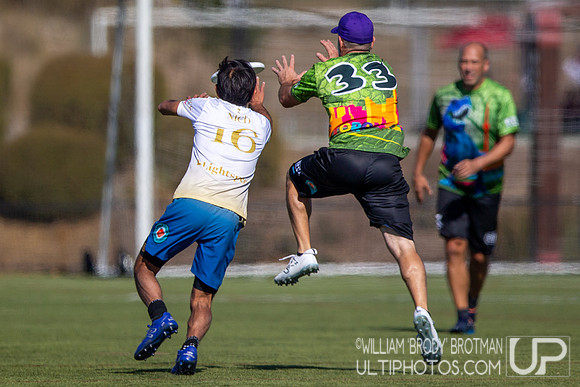 Day 2 of the WFDF 2024 World Masters Ultimate Championships