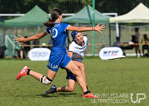 U17 Women Championship Game - Italy vs France - WJUC 2022