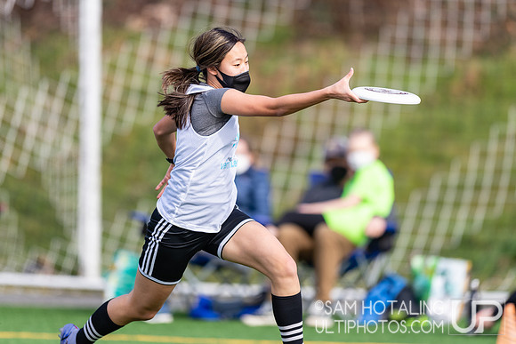 Youth ultimate frisbee at Seven Hills Invite