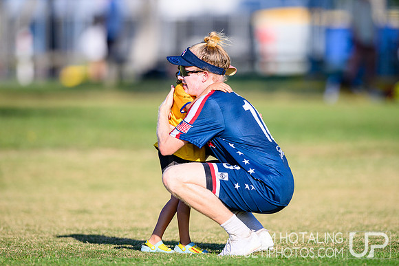 Pool play during World Ultimate Championships at Runaway Bay Precinct