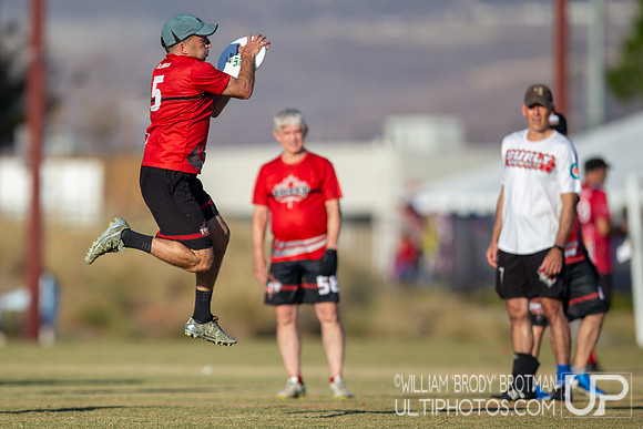 Day 2 of the WFDF 2024 World Masters Ultimate Championships