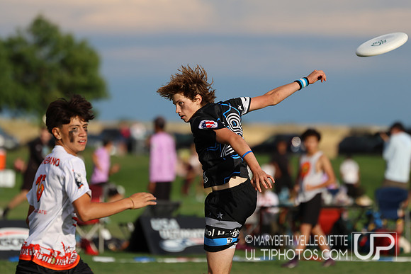 Saturday action at the USA Ultimate Youth Club Championships in