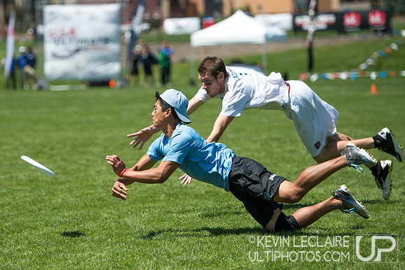 2012 USAU D-I College Championship Game Action