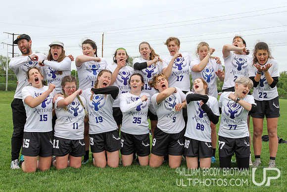 Day 1 of USA Ultimate 2022 D-III College Championships.