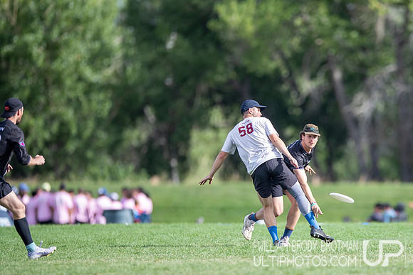 Day 2 of the USA Ultimate U.S. Open ICC Championships